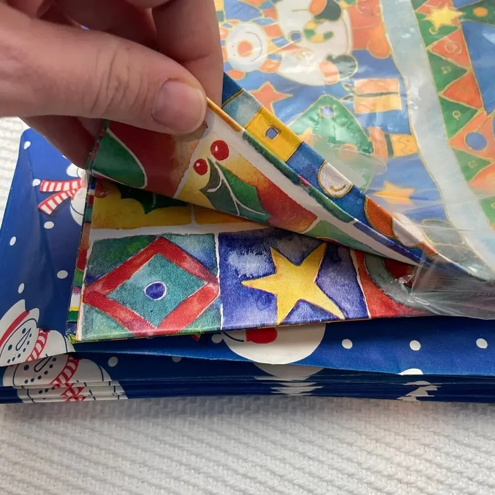 Vintage gift bags and vintage wrapping paper